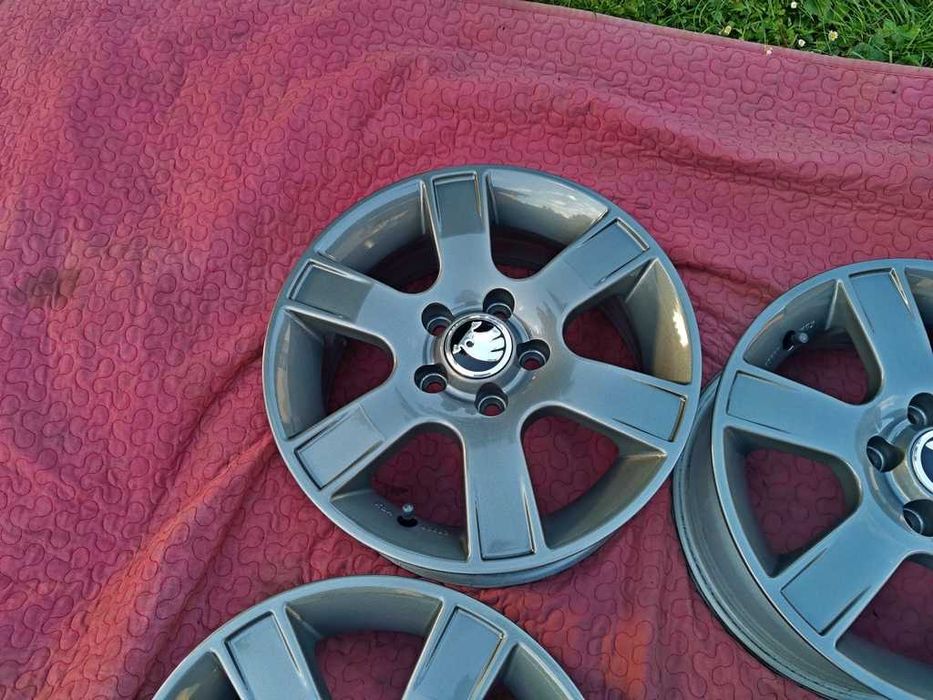 ALUFELGI 14' SKODA Fabia Rapid - ET38 - 5x100 - j.NOWE