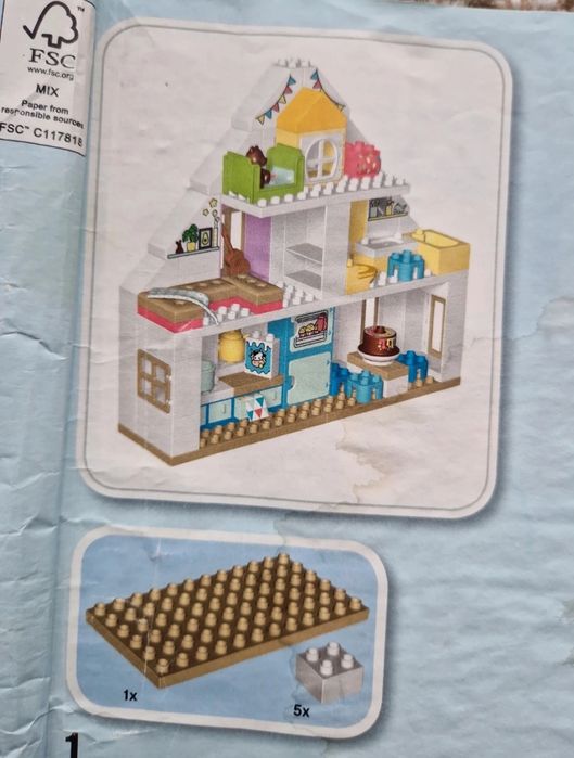 Lego duplo domek wielofunkcyjny 10929