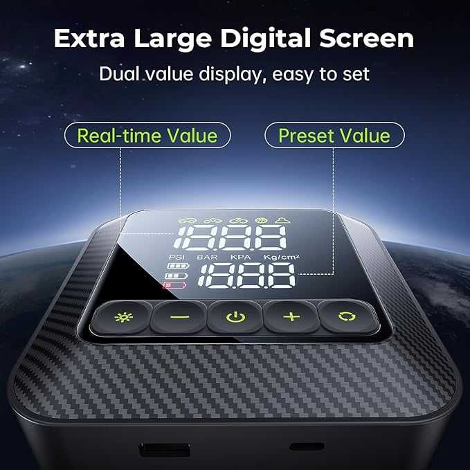 Pompka do kół kompresor