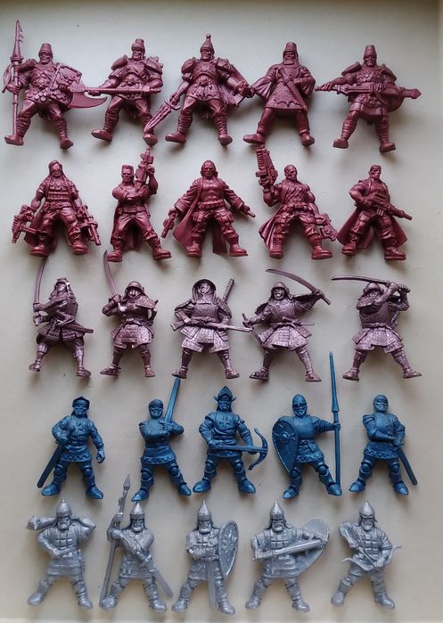 Солдатики Битвы Fantasy фигурки от Технолог фентези воины отряд