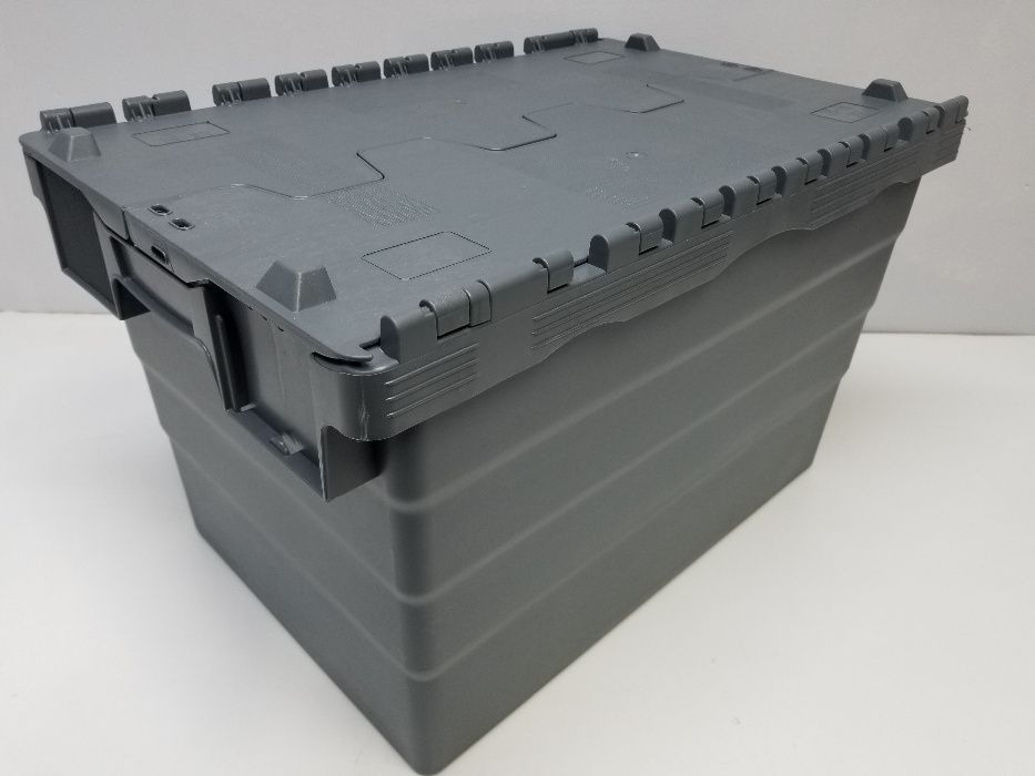 Pojemnik kurierski magazynowy transportowy zamykany-60x40x41cm.