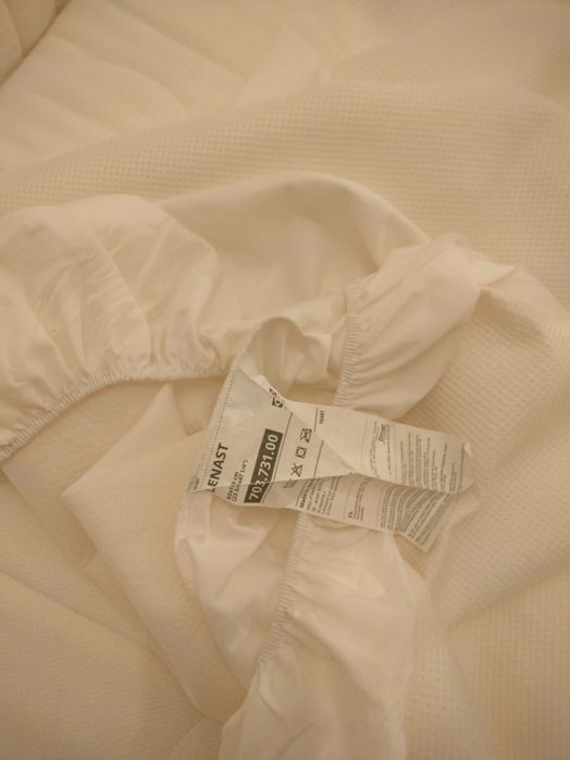 Berço + Acessórios IKEA – (menos de 6 meses de uso!) – 90€