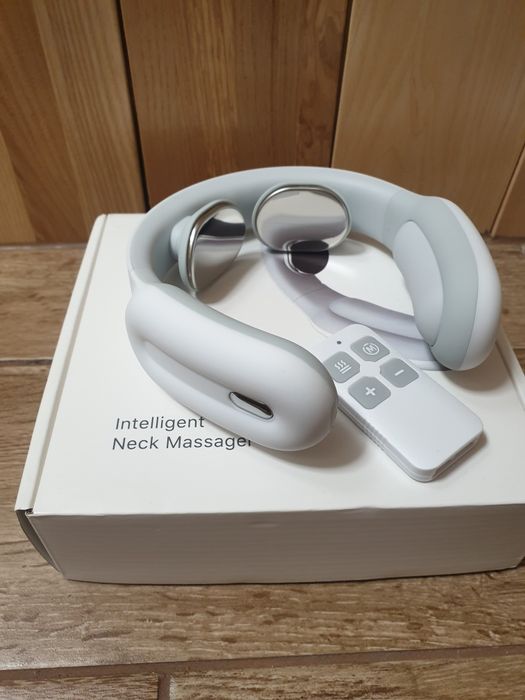 Masażer szyi, inteligentny przenośny masaż szyi z ogrzewaniem