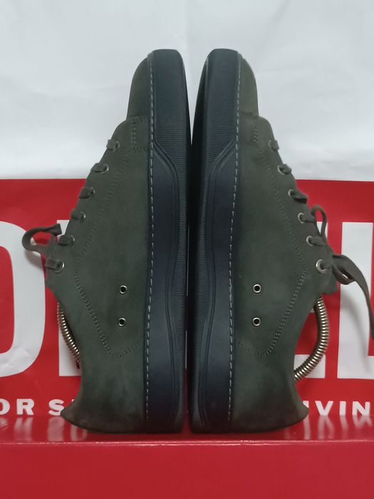 Мужские кеды из нубука LANVIN ,оригинал ,Франция ,раз 9 ,43-43,5