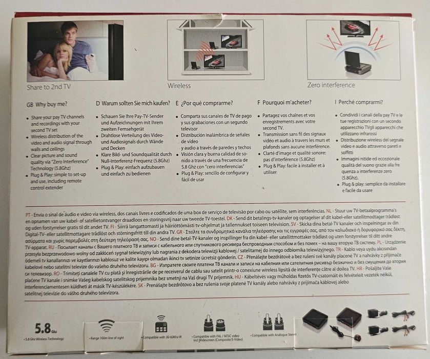 One for all wireless TV Sender