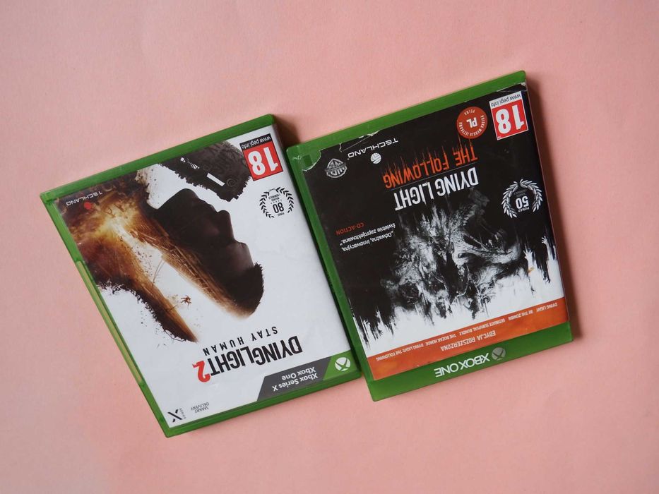 XBOX ONE+SERIES X komplet Dying Light ! 1+2 ! 2xPL zestaw Dying Light