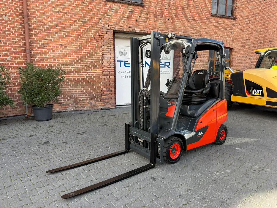 Linde H16T-01  FV23% Import Stan Idealny Po Serwisie LPG Wplny Skok Półkabina