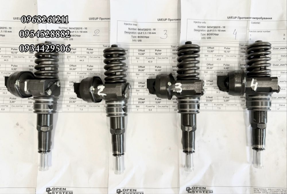 Насос-форсунки 1.9TDI 038130073 VW Audi Set Skoda Ford Фольц Ауді Сіат