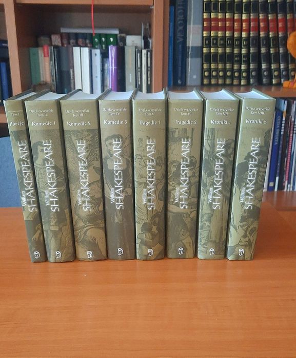 Wiliam Shakespeare Szekspir Dzieła Wszystkie komplet