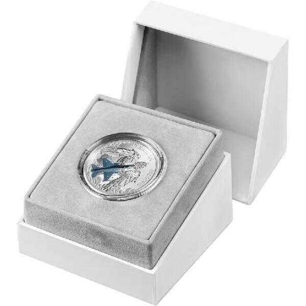 Срібна монета Українські соколи (UKRAINIAN FALCONS) 1 oz Proof