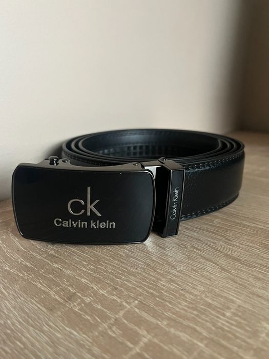 Skórzany Pasek Męski Calvin Klein