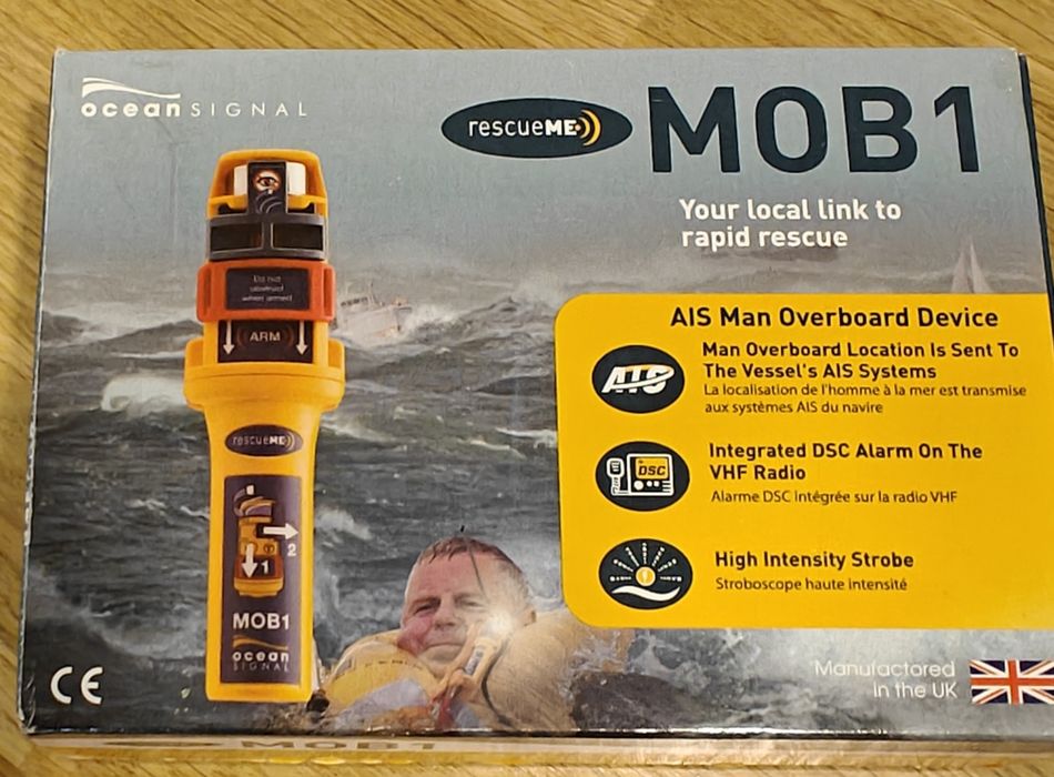 crewsaver lifejacket and Mob1 rescueMe