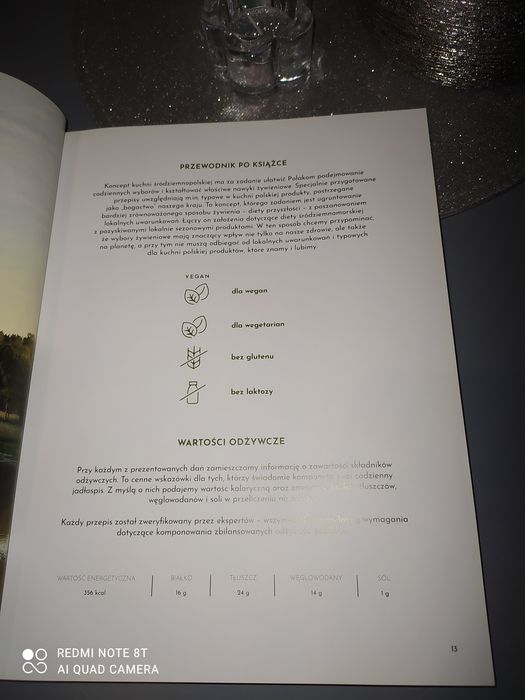 Książka kucharska kuchnia śródziemno polska