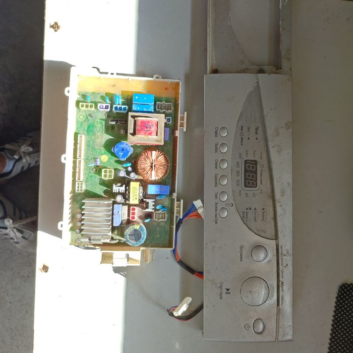 Електроніка пралки LG, плата управління