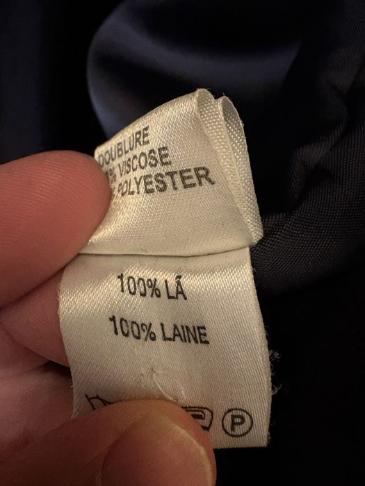 Casaco 100% lã da Lacoste