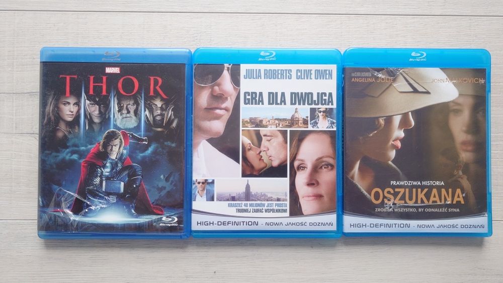 Kolekcja filmów Blu-Ray