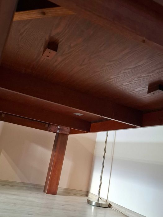 Stół drewniany do jadalni duży 220cm na 100cm Łuków