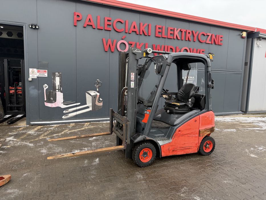 Wózek widłowy Linde H 16 T 391  z2014 r 300 cm 1600 kg wózek Linde VW