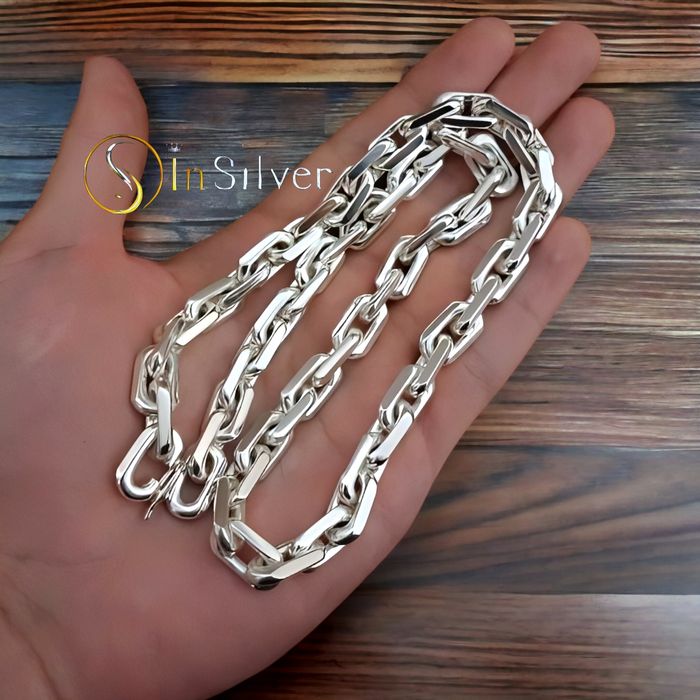 Срібний ланцюжок 150г чоловічий, мужская серебряная цепочка 925