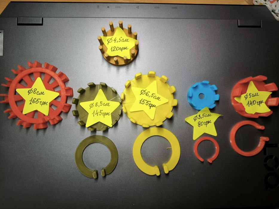 Форми   для створення сніжинок з соломи