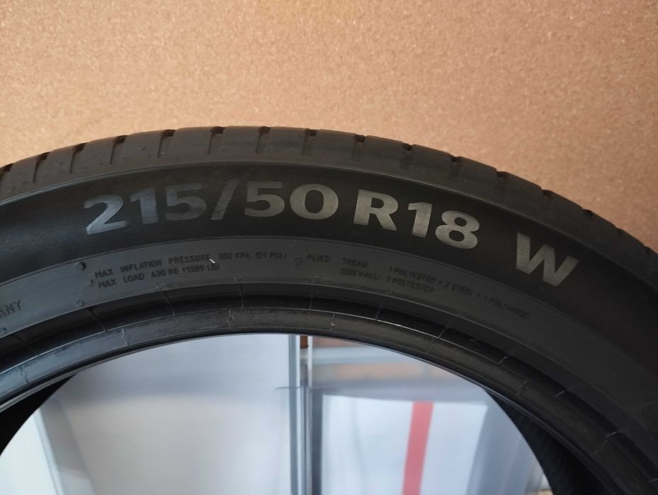 Komplet opon letnich Continental 215/50 R18