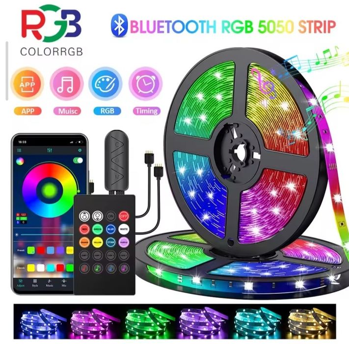 Led RGB com comando