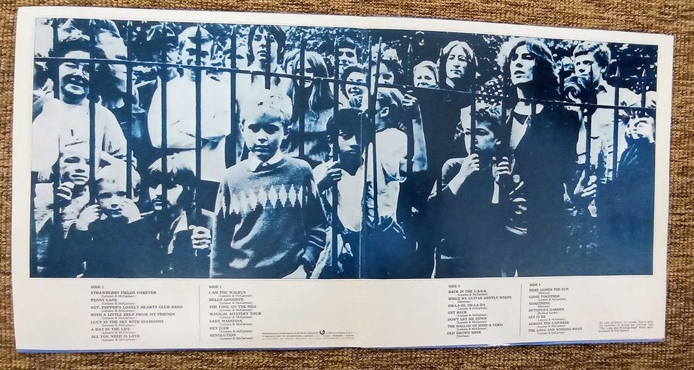 Album duplo do Beatles Azul 1967/1970