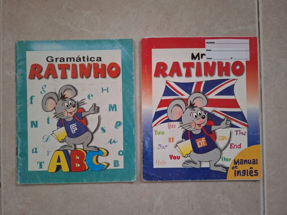 5 Livros Sabichão/Ratinho = 2€