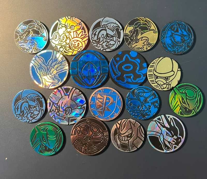 Moedas Pokemon TCG