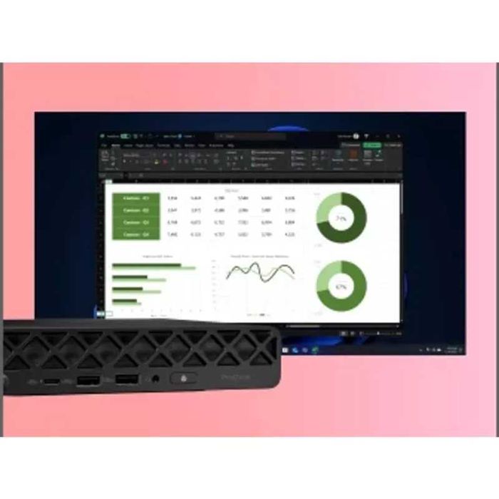 Mini-Pç HP ProDesk 4 G1i (2025) Ai|Intel Core Ultra 5 235T 5.0G|16GB-DDr5|512GB|5G+BT|W11