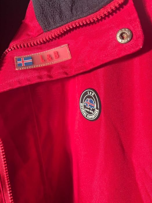 casaco vermelho 6xl bem quente