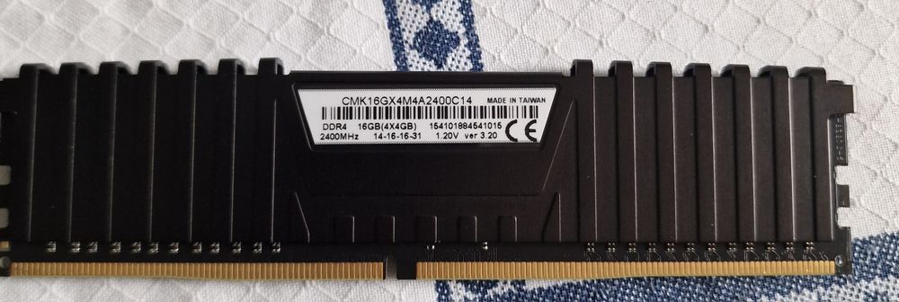 Memória ram corsair 16gb