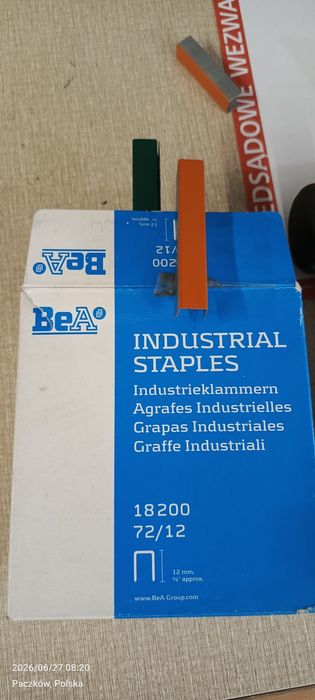 Zszywki tapicerskie 72/12