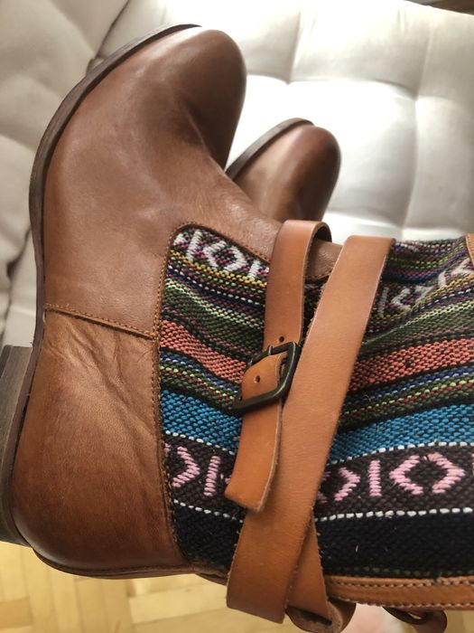 Botki skorzane 38 Portugalia