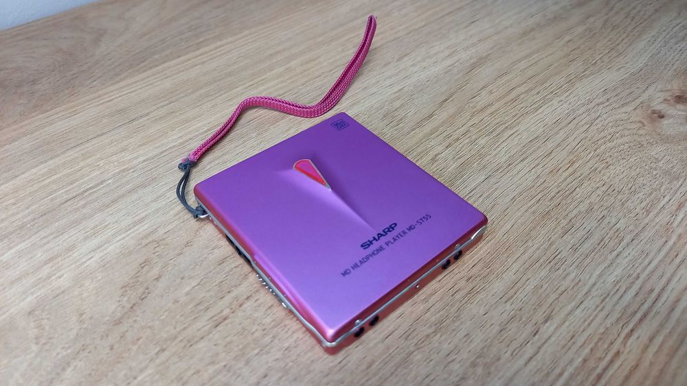 SHARP MD-ST55 MINIDISC odtwarzacz płyt md z wyświtlaczem