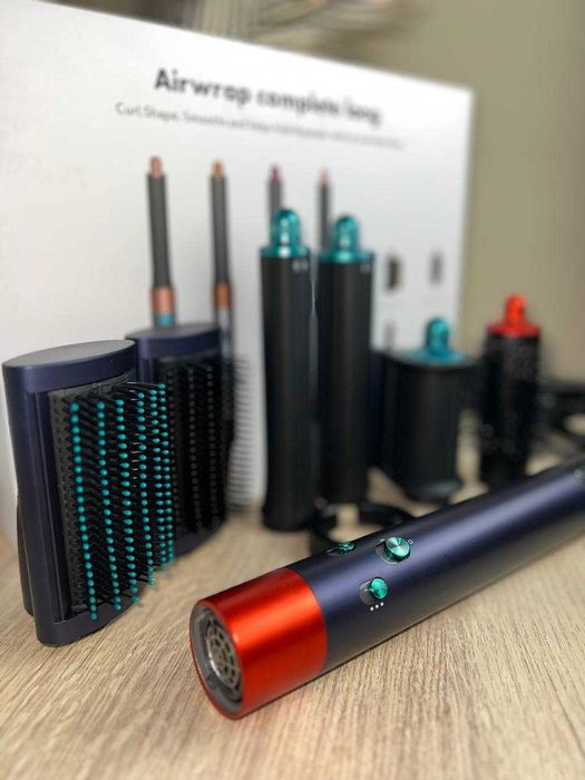 Фен-стайлер для волосся 6в1 преміальний дизайн, різні кольори