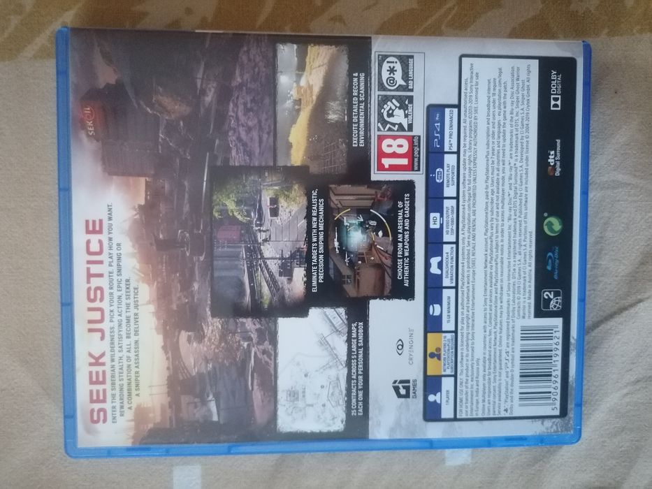 Sniper contrats - ps4