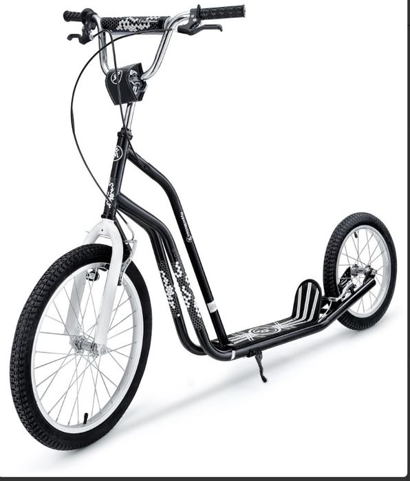 Hulajnoga miejska z pompowanymi kołami