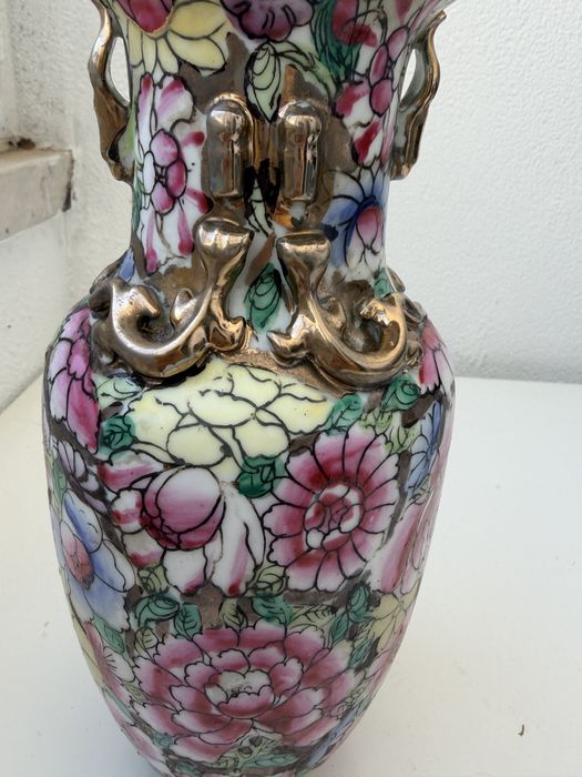 Vaso de porcelana chinenes antiga