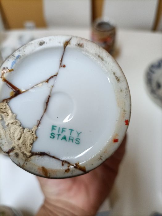 3 peças de porcelana japonesa