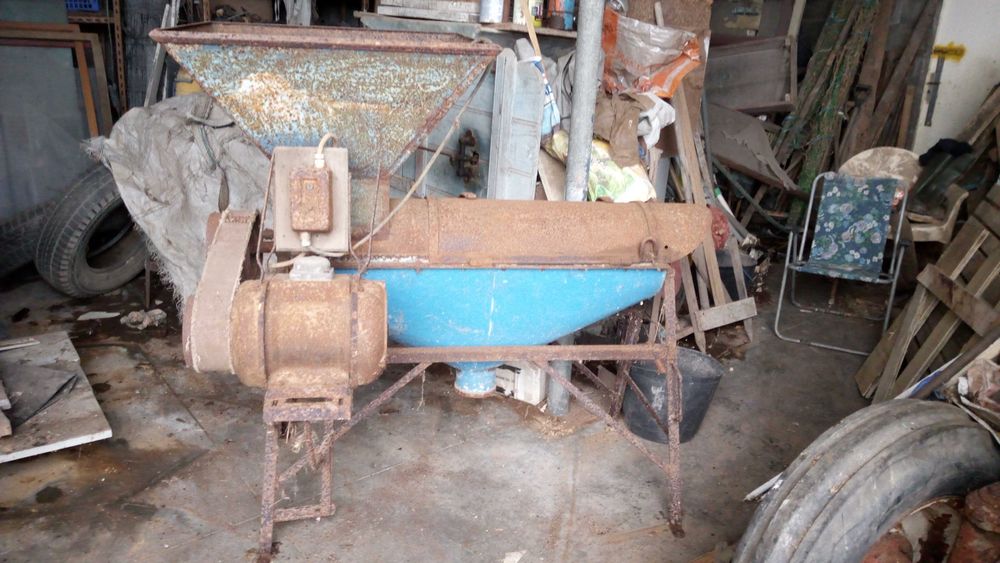 Moinho de martelos + debulhador + limpador