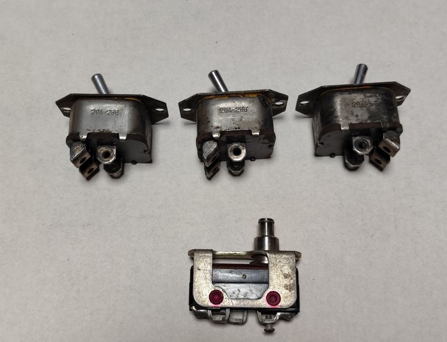 Тумблери.   СССР  3шт