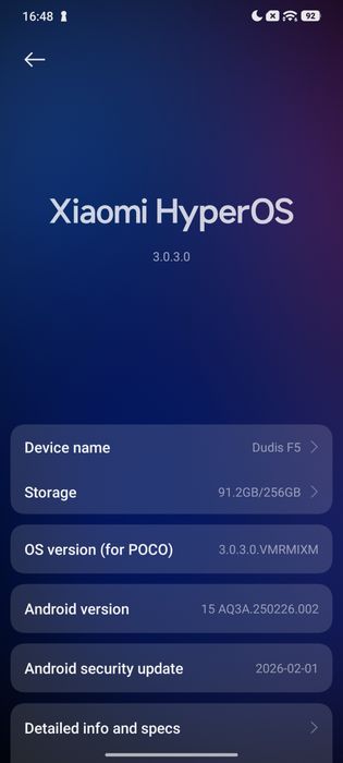 Poco F5 5G 8/256GB  – Bom Estado