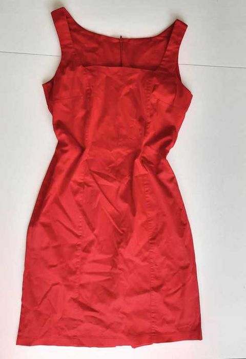 Sukienka czerwona STAN IDEALNY bez metek L/40 #464