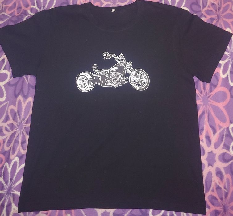 Футболка чоловіча з принтом Мото