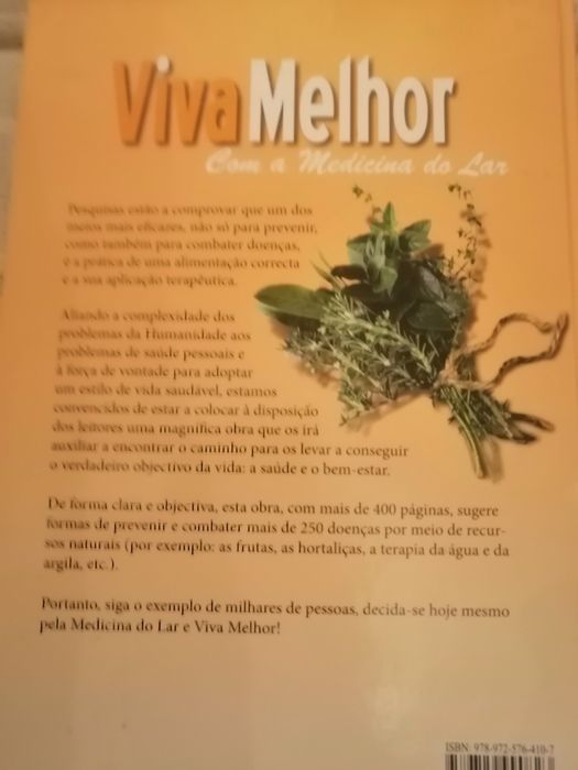 Viva Melhor com a Medicina do Lar livro