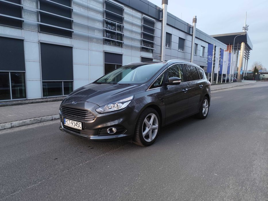 Ford S-Max 1,5 benzyna, 160 KM, 2016r, 7 osobowy, Bezwypadkowy