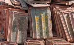 Telhas Marselha usadas