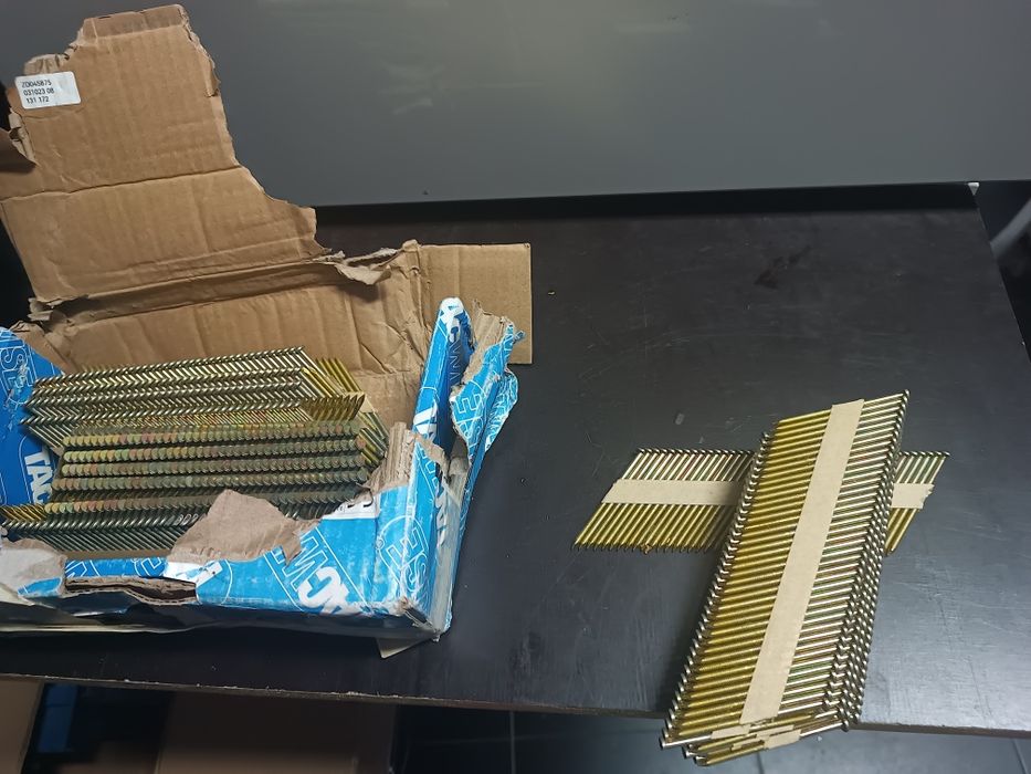 Pregos galvanizados TACWISE Inclinados 34º  cabeça D 3.1/65mm