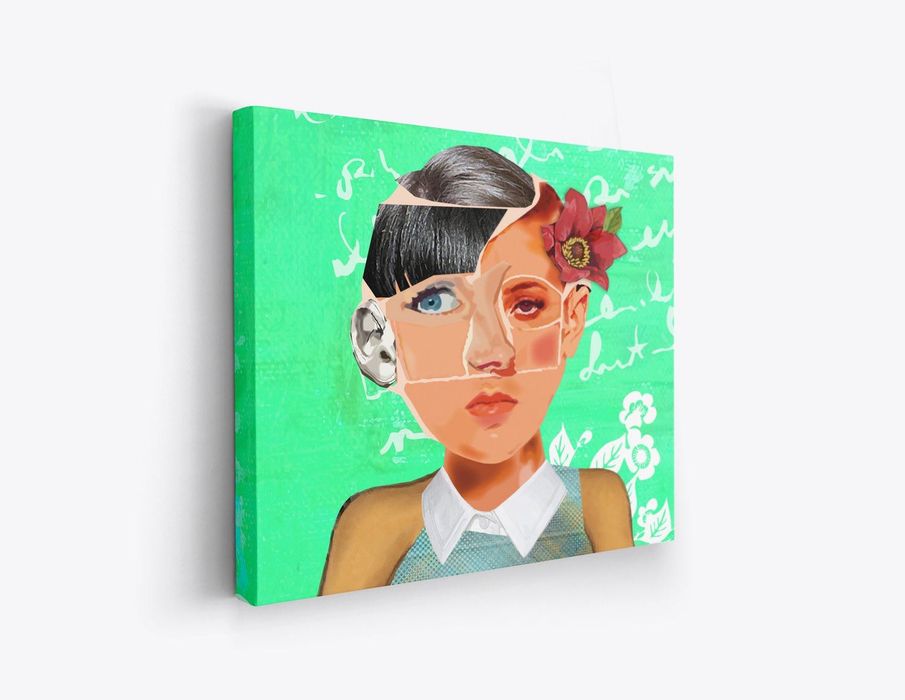Tela "Many in one" - 50x50cm